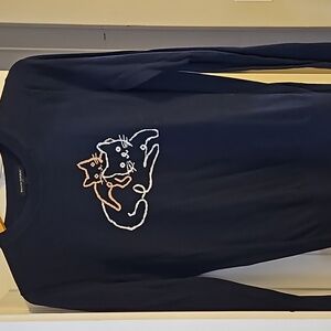 Banana Republic Navy Cat Sweater